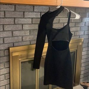 Black party dress